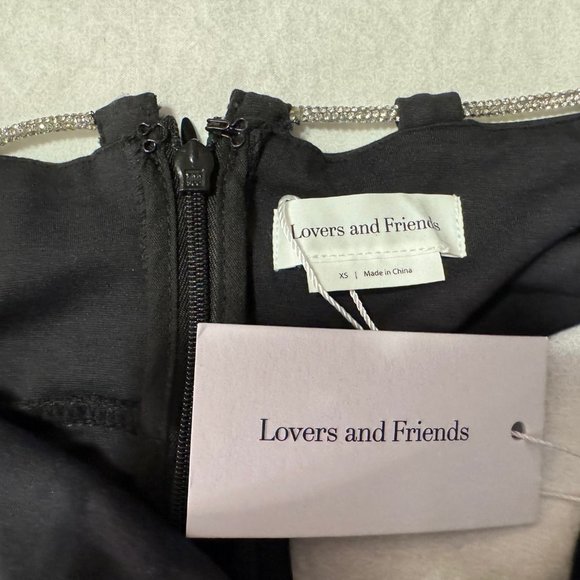 Lovers + Friends, Charlotte Midi Dress, Black, Size: XSMALL,  NWT/NEW - Picture 13 of 15
